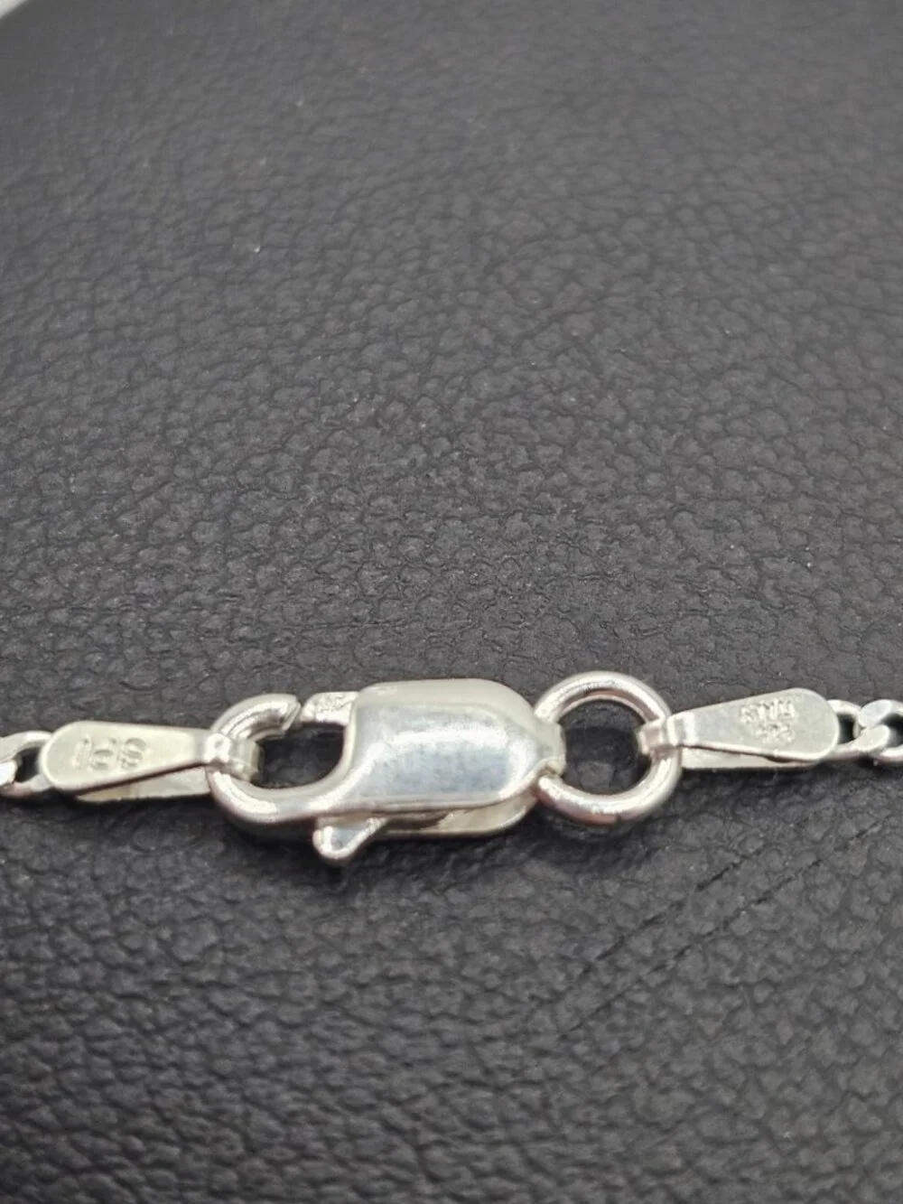 Sterling Silver 925 High Polished Super Flat Curb Link Chain 24 inches 1.8mm